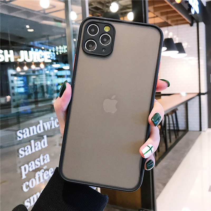 [Siêu Sale] [Có sẵn] Ốp iphone viền mờ nhám 6plus/6splus/7plus/8plus/X/Xs/Xsmax/11/11promax