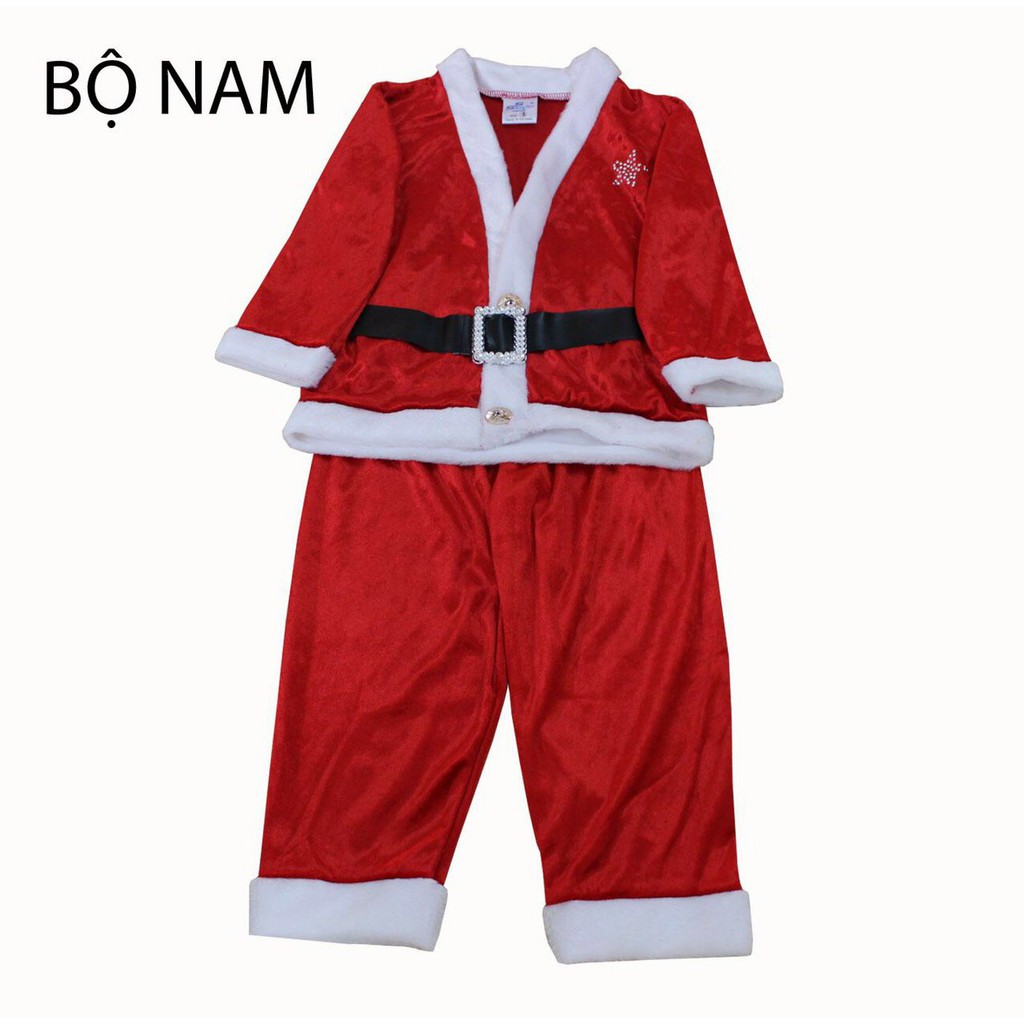 Bộ Ông già Tuyết Noel cho bé trai