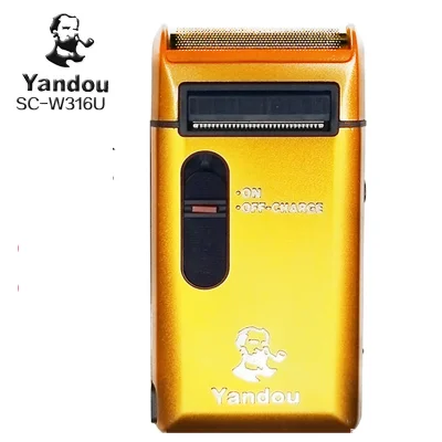Máy cạo râu Yandou SC-W301U Màu Bạc Vàng