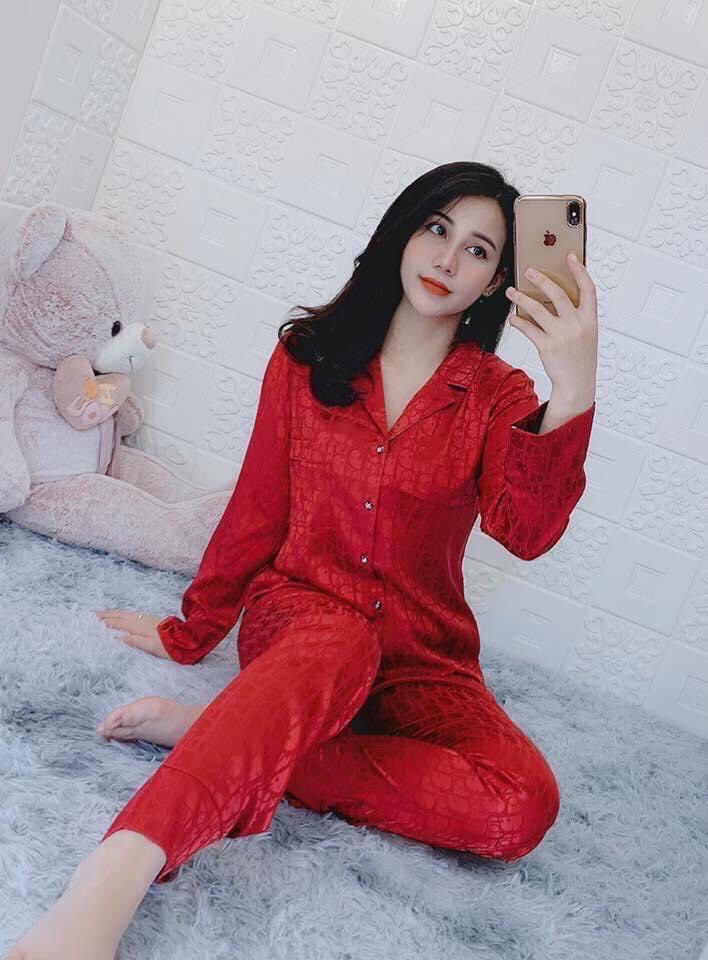 Bộ đồ bầu kết hợp sau sinh chất lụa mềm nhẹ