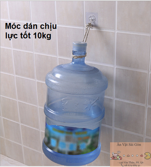 [HCM]Combo 20 móc dán tường siêu dính 6x6cm.