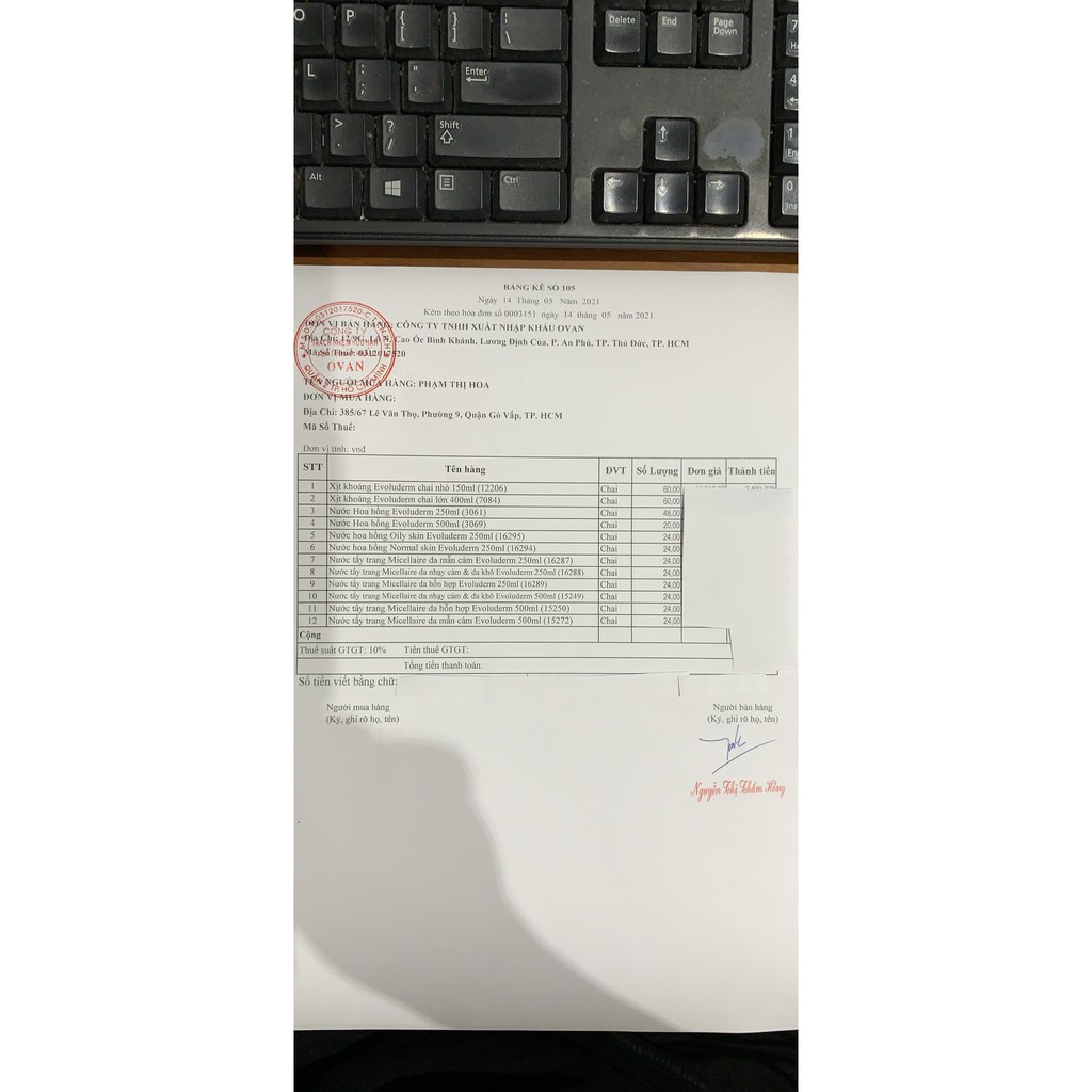 Xịt khoáng EVOLUDERM