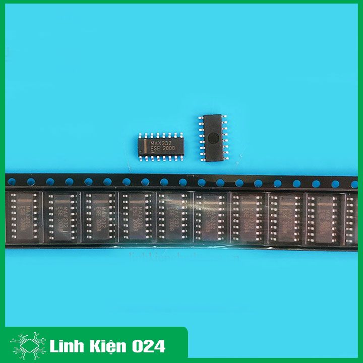 IC MAX232 DIP16 / SOP16 chuẩn giao tiếp nối tiếp