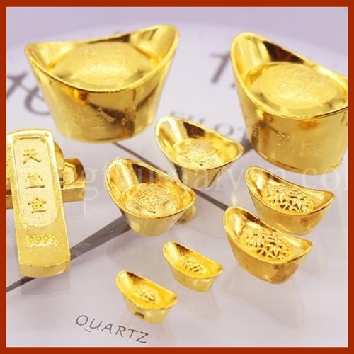 Thỏi vàng Tài Lộc Có Đế(Đặc 5-7cm)