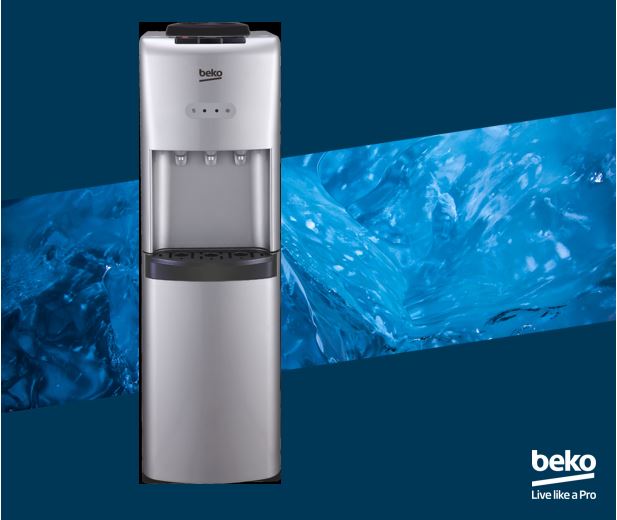 Cây nước nóng lạnh Beko BSS 4611 SC - Model bình úp - Công suất: Làm lạnh 100W - Làm nóng 420W - Có khóa trẻ em - Hàng chính hãng bảo hành 12 tháng