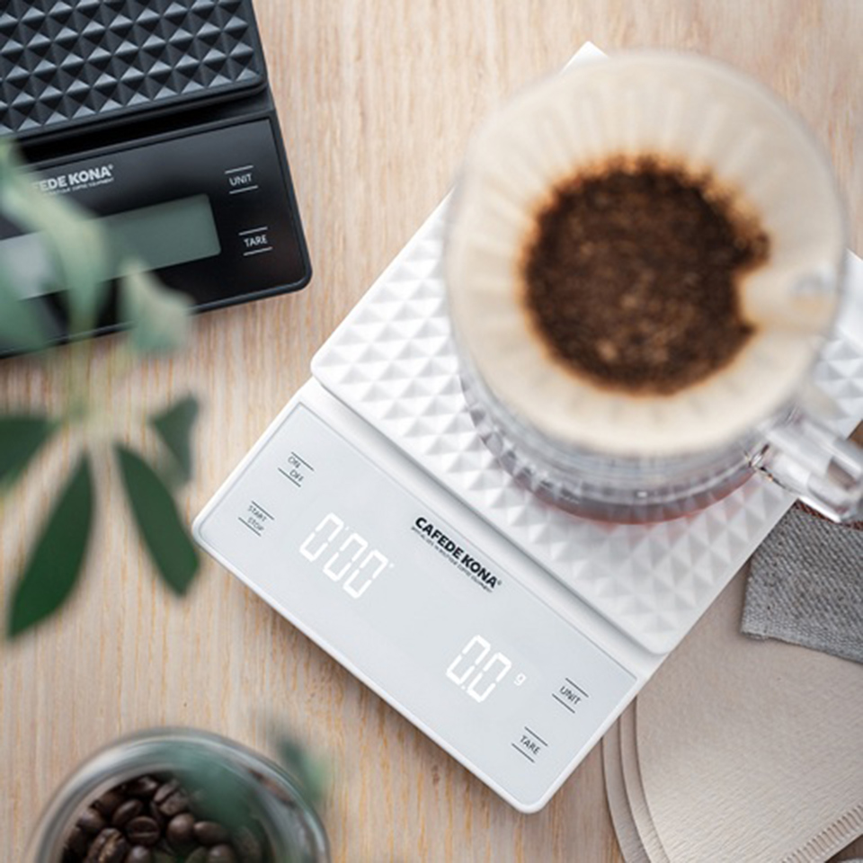 Cân điện tử pha cà phê Cafede Kona