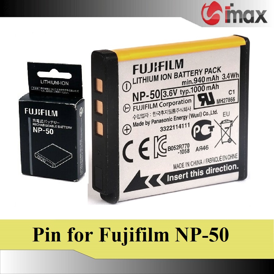 Pin thay thế pin máy ảnh NP-50 - Hàng nhập khẩu