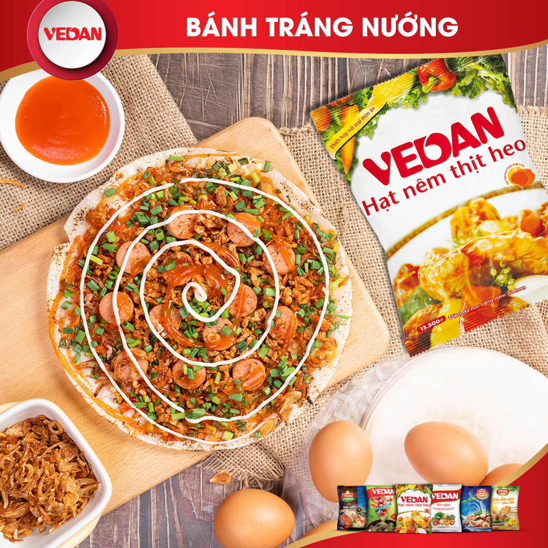 [Mua 1 Tặng 1] Hạt Nêm Thịt Heo VEDAN – Ngon Đậm Đà, Tiết Kiệm