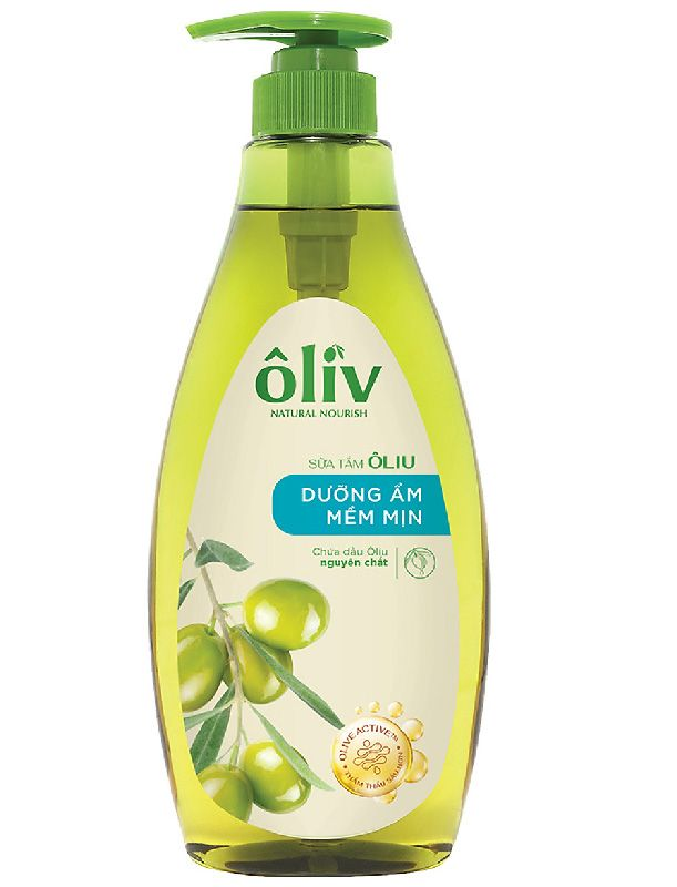 Sữa Tắm Dưỡng Ẩm Oliv Purite Provence Chai 650ml tặng kèm chai dầu gội 165ml