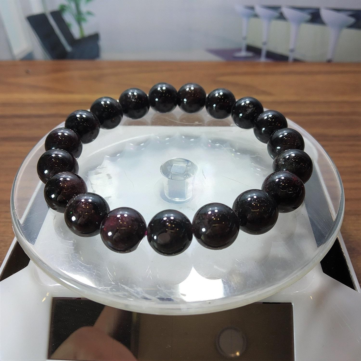 Vòng phong thủy, vòng đá garnet 10li