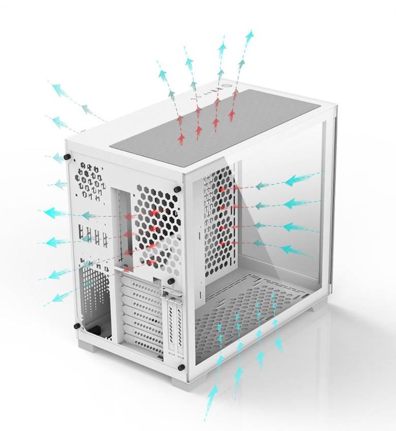 Vỏ Case Coolmoon Aosor Moon Place Pro (Mid Tower/Màu Đen)