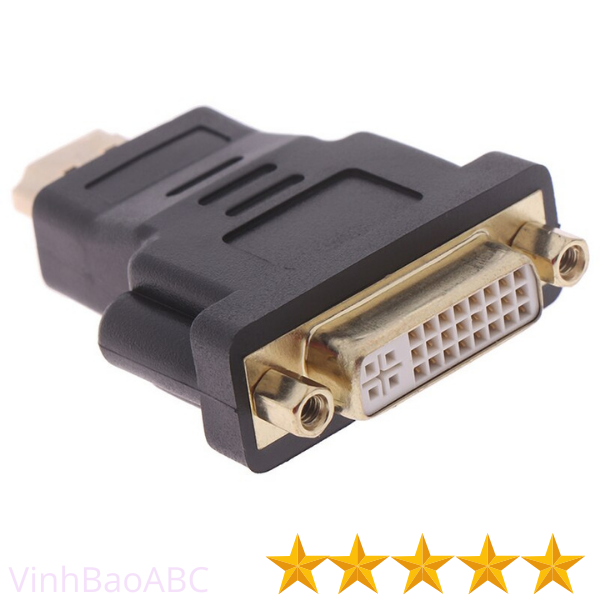 Jack Chuyển HDMI To Dvi 24+5