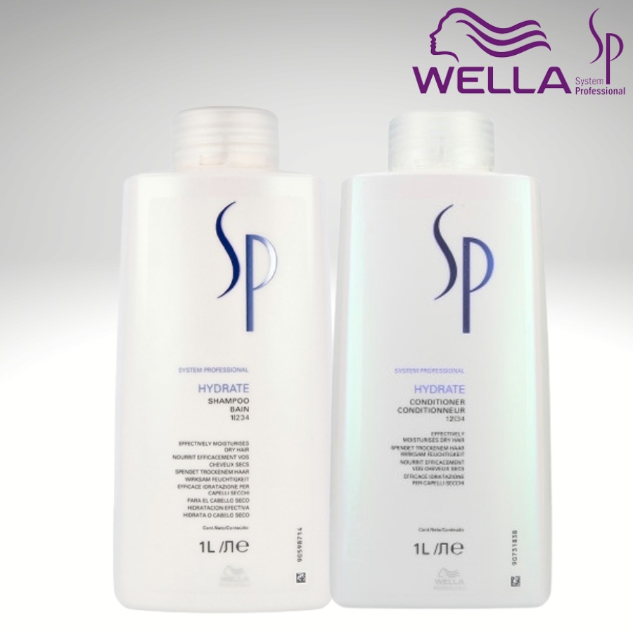 Gội Xả Dưỡng Ẩm Sp Wella Hydrate 250ML – 1000ML