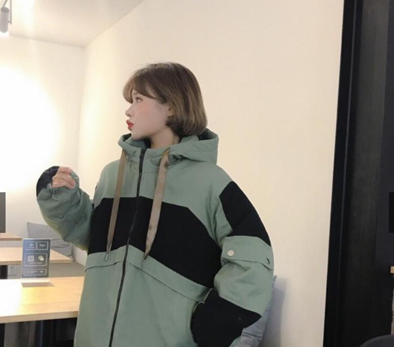 Áo khoác gió nữ form rộng có up hình thật ở cuối