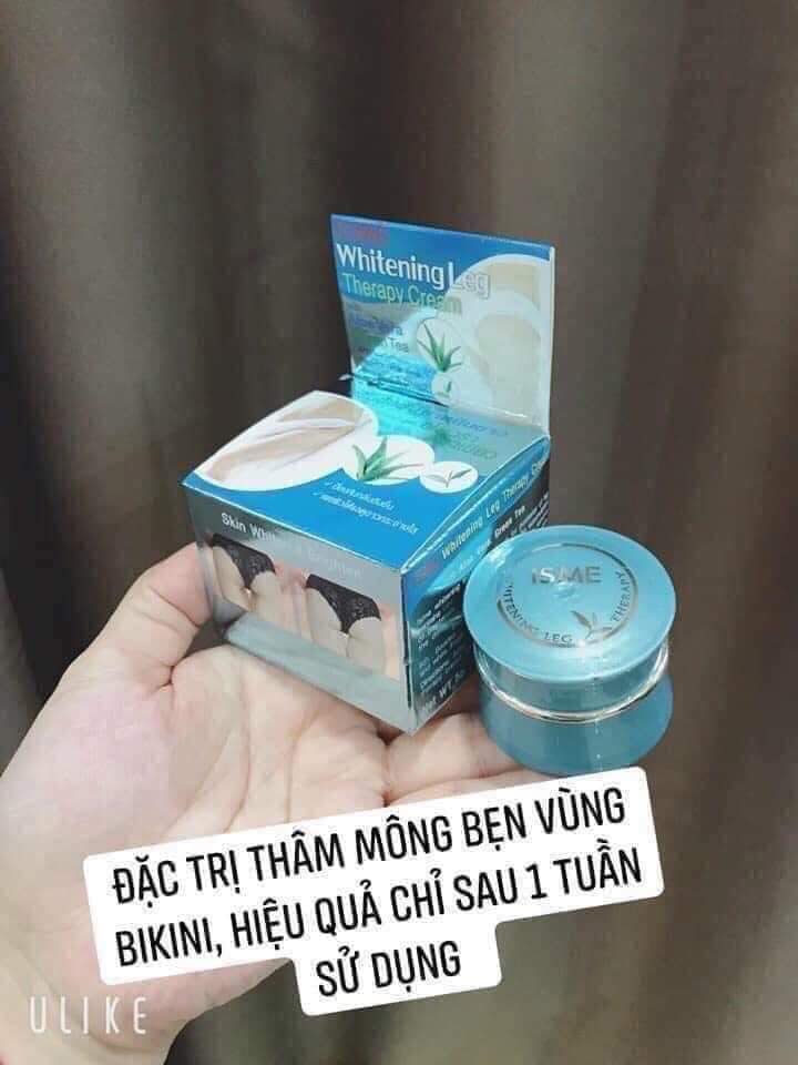Kem khử thâm mông isme whitening leg therapy cream thái lan khử thâm , trắng mông nách hiệu quả