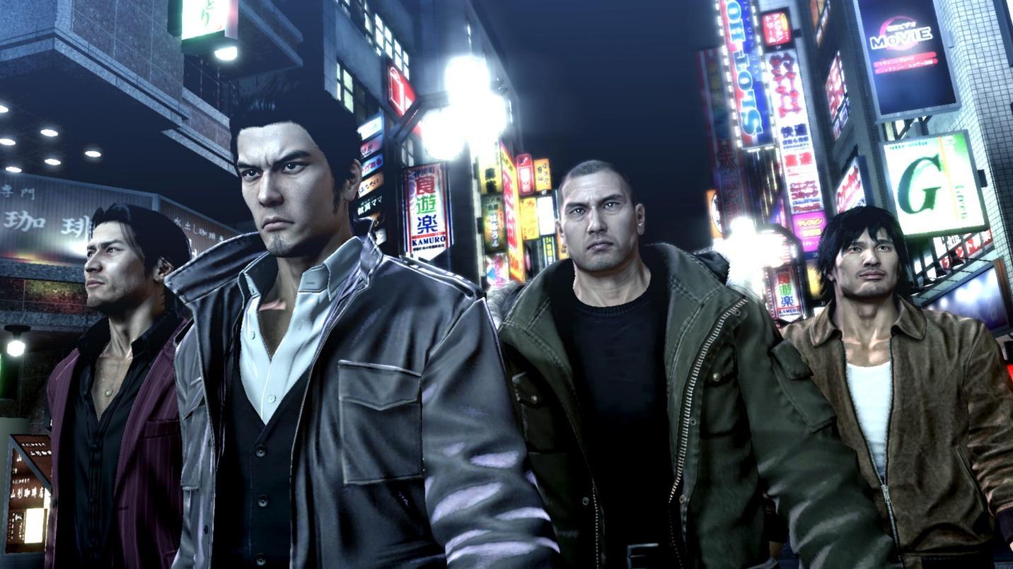 Đĩa Game Ps4 The Yakuza Remastered Collection