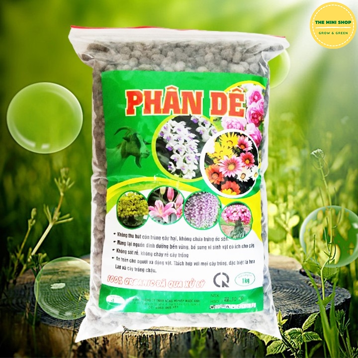 1kg phân dê đã qua xử lý