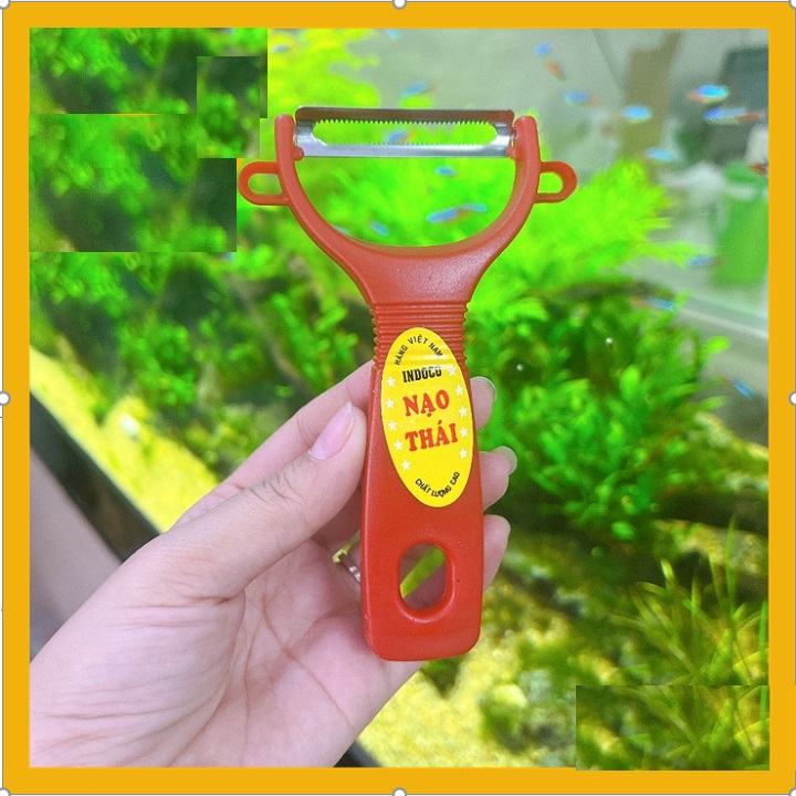 Bào rau củ quả, nạo đỏ Thái Lan cán cam