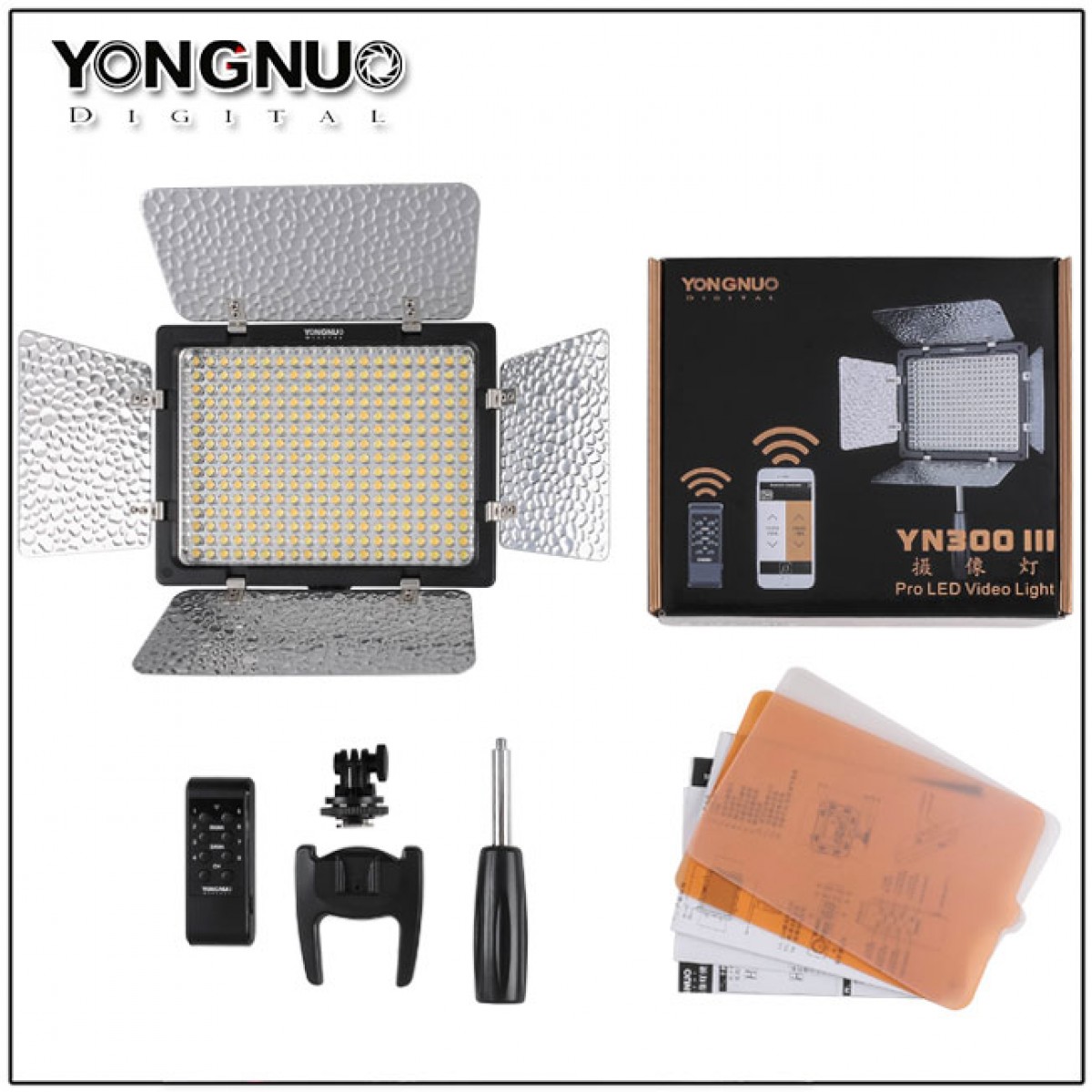 [HCM]Đèn Led Yongnuo YN-300 II