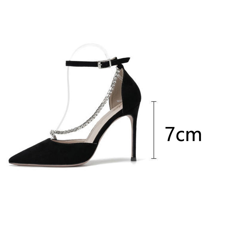 JZZL Giày cưới pha lê bạc phong cách cổ tích nơ cao gót xăng đan cao gót nữ phù dâu khí chất váy cưới giày cao gót cô dâu