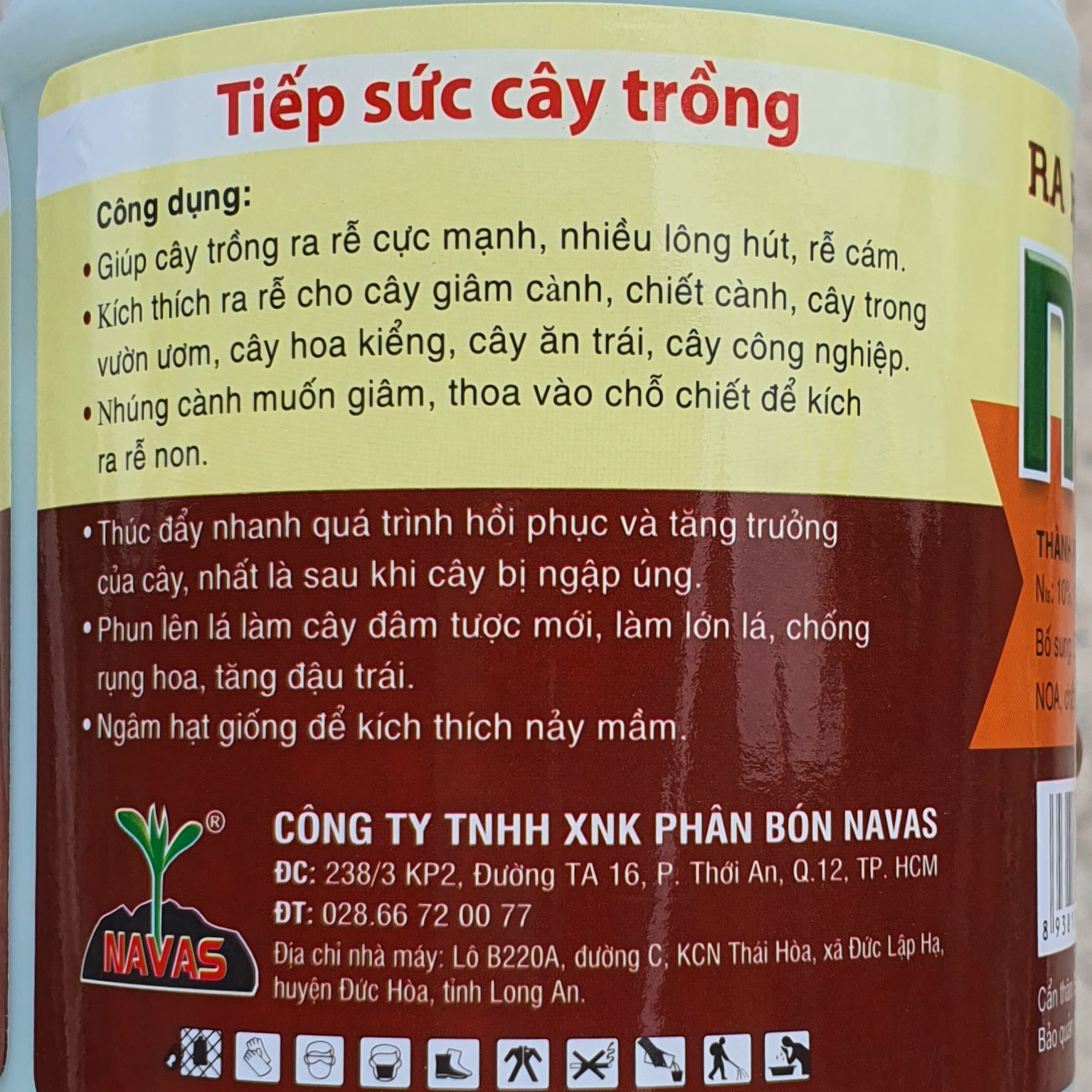 RA RỄ CỰC MẠNH💎 Phân bón Kích Rễ N3M (Hủ 500gr)💖 NAVAS
