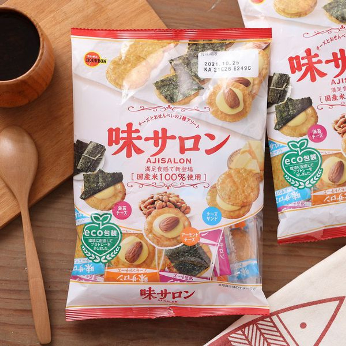 Bánh gạo Bourbon Nhật Bản