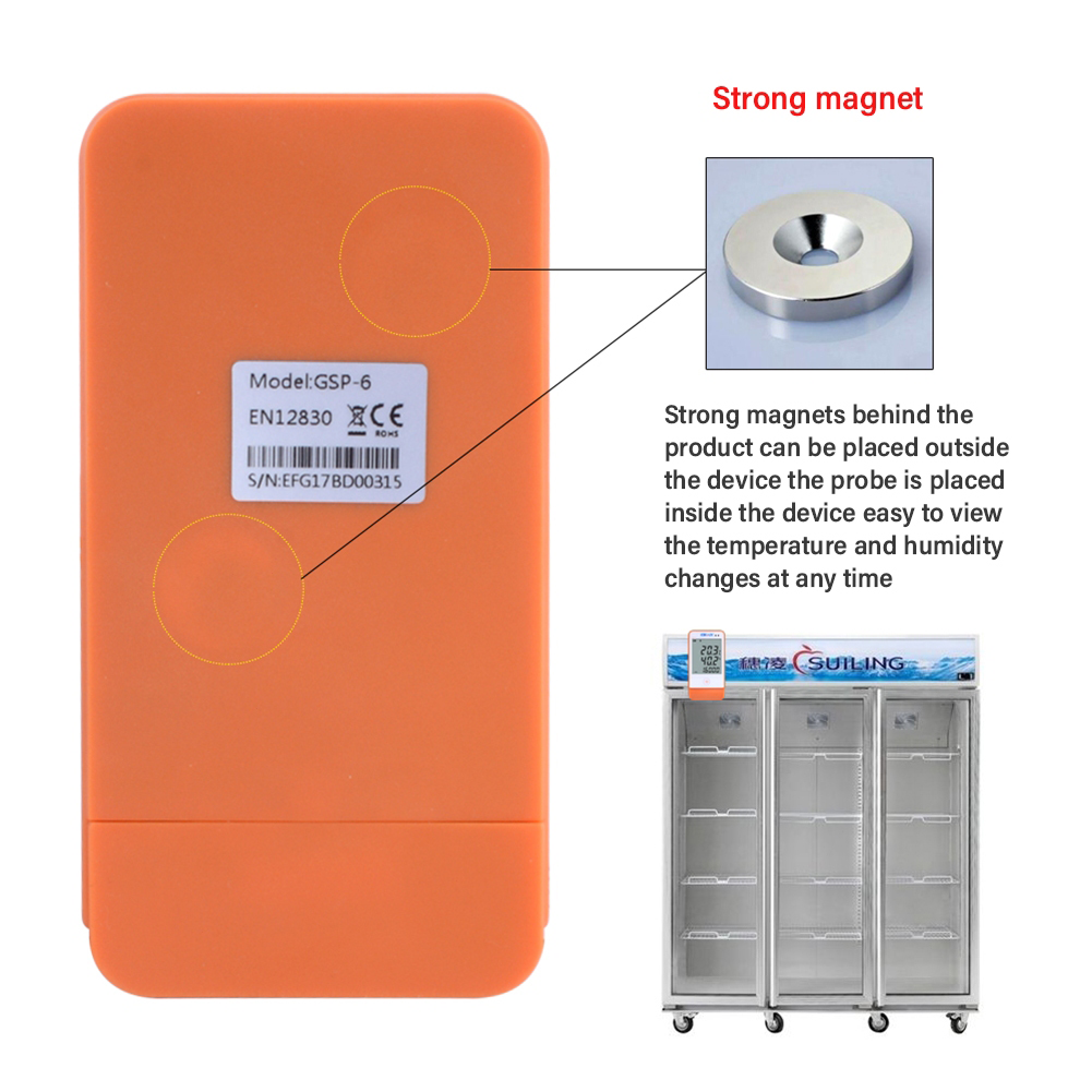 High Precision USB gsp-6 temperature and humidity data logger