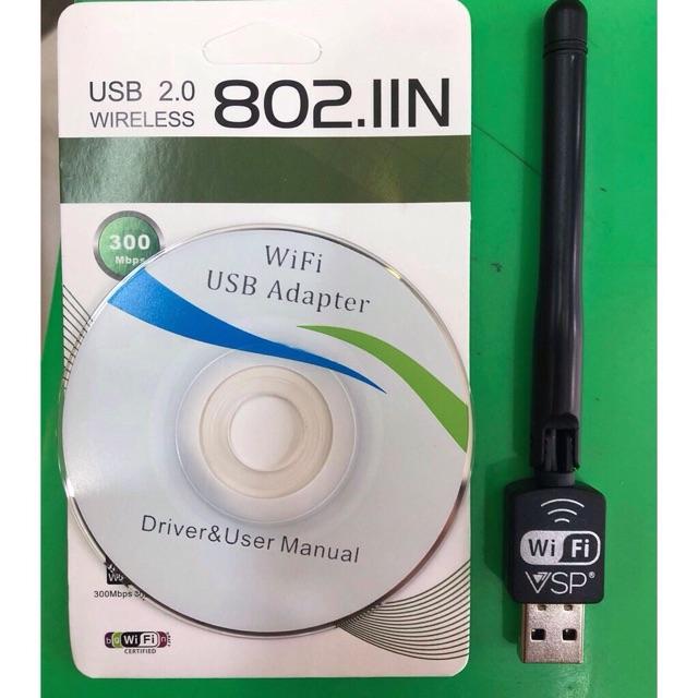 Usb thu sóng wifi  802.11 NANO - có Anten