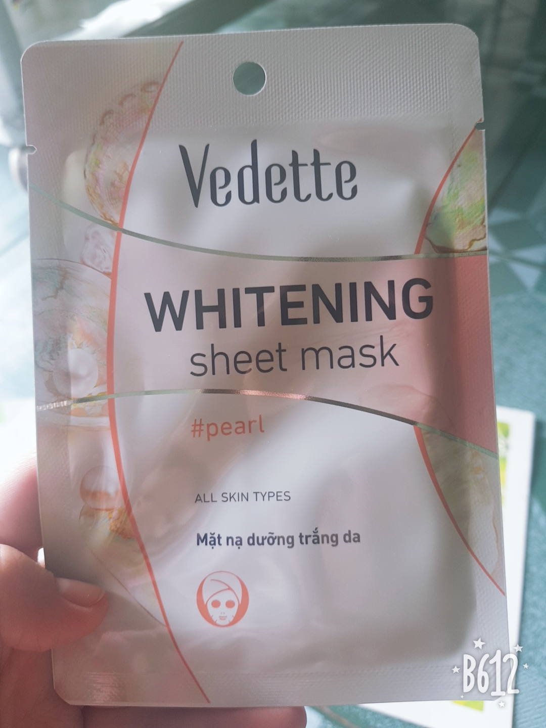 Mặt nạ trắng da Vedette 22ml