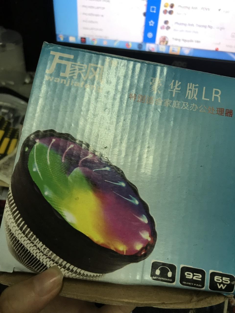 QUẠT TẢN NHIỆT CPU LED RGB 890