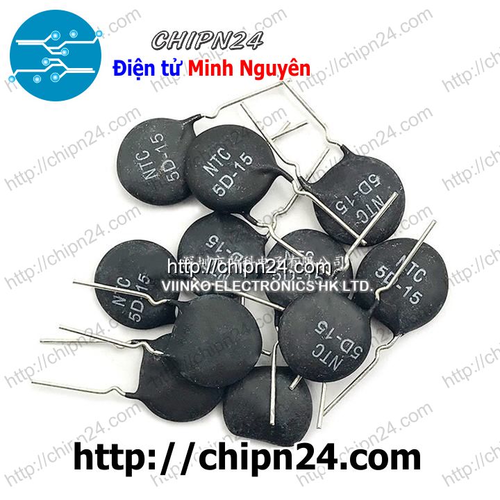 [3 con] (K331) Điện Trở Nhiệt NTC 5D-15 - HH004002