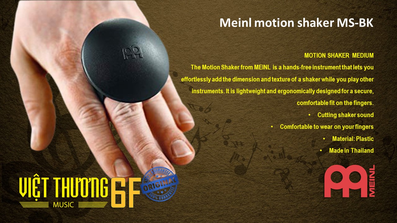 Xúc xắc đeo ngón tay Meinl motion shaker MS-BK