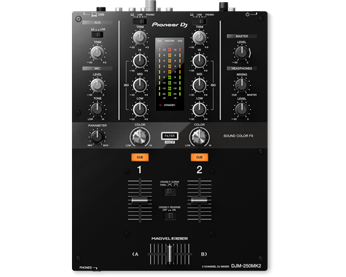 [HCM][Trả góp 0%]Mixer 2 kênh DJM-250MK2 (Pioneer DJ) - Hàng Chính Hãng