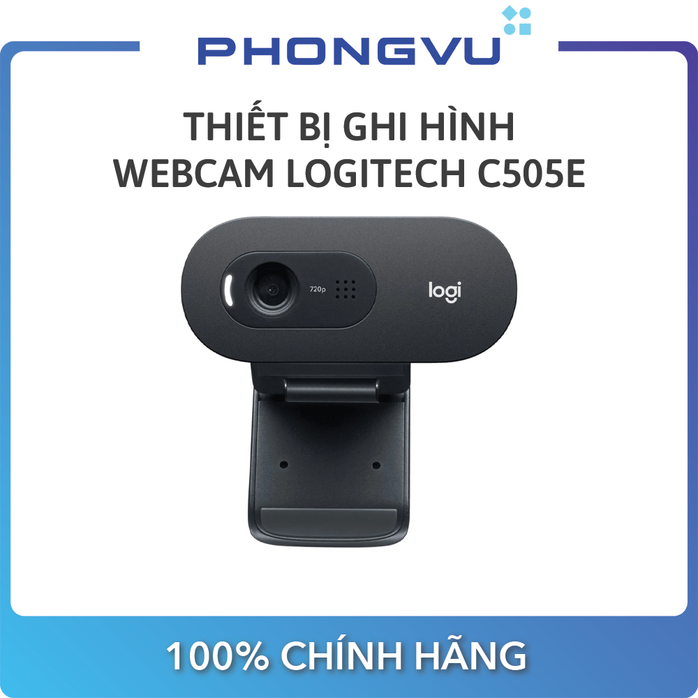 Thiết bị ghi hình Webcam Logitech C505e - Bảo hành 36 tháng
