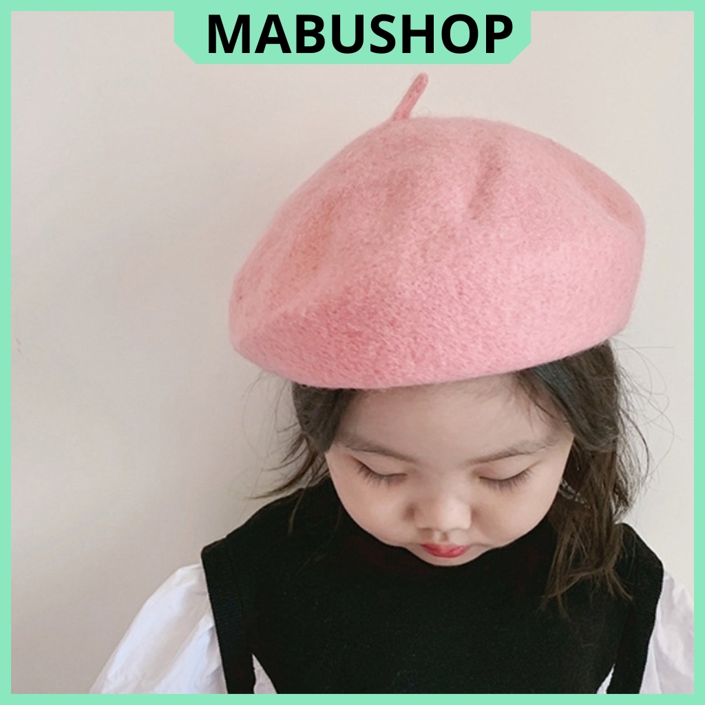 Mũ nồi dạ kiểu dáng basic style Hàn Quốc Mn259 MABUSHOP