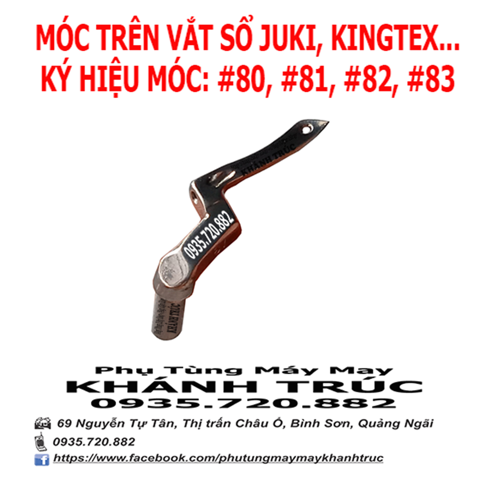 Móc trên máy vắt sổ công nghiệp JUKI MO2500