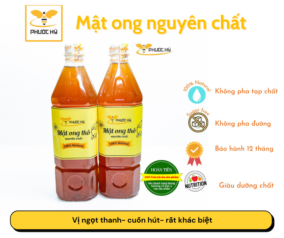 Mật Ong Phước Hỷ 1000ml