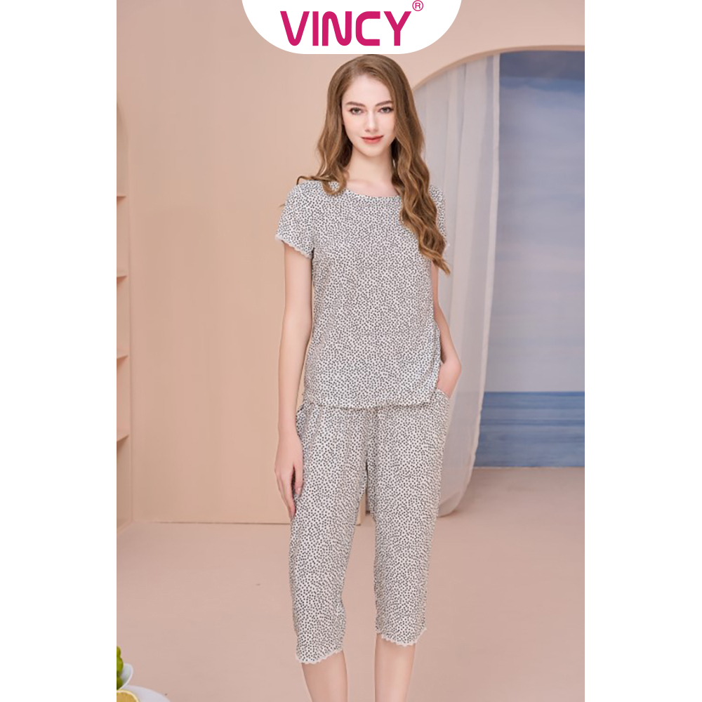 [Mua 3 giảm 20%, mua 2 giảm 15%] Bộ Đồ Kate Lửng Nữ Vincy BKL056W81