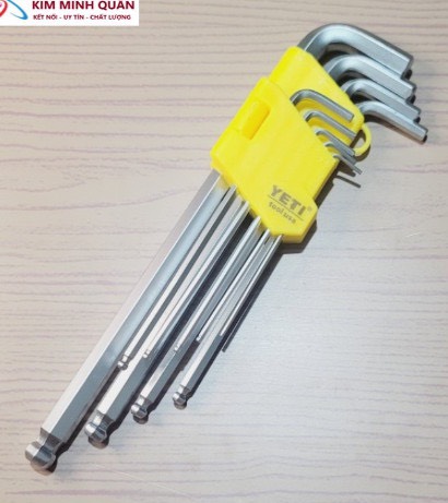 Bộ Lục Giác Đầu Bi 9 Cây YeTi