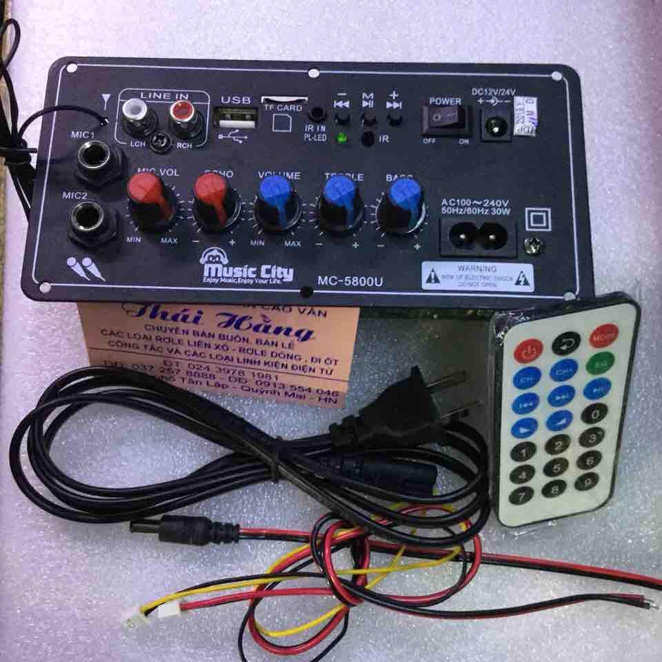 Mạch loa kéo công suất (80-150W)