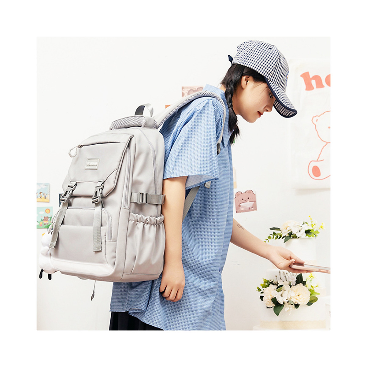 Balo thời trang nữ phong cách dễ thương – BEE GEE BLTT9029