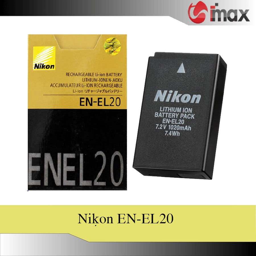 Pin máy ảnh nikon en-el20 - hàng nhập khẩu