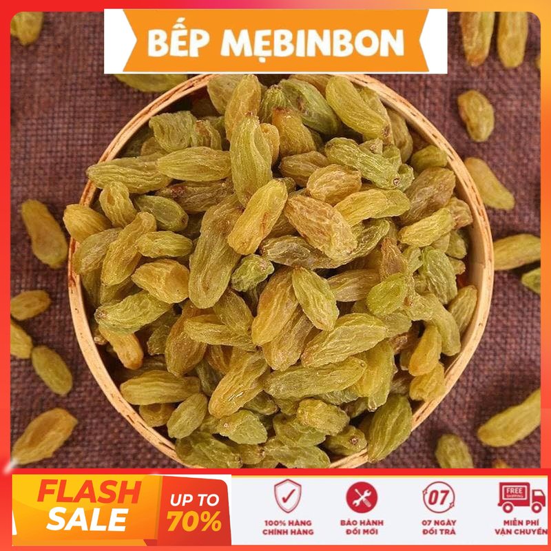 500g nho khô xanh đà lạt