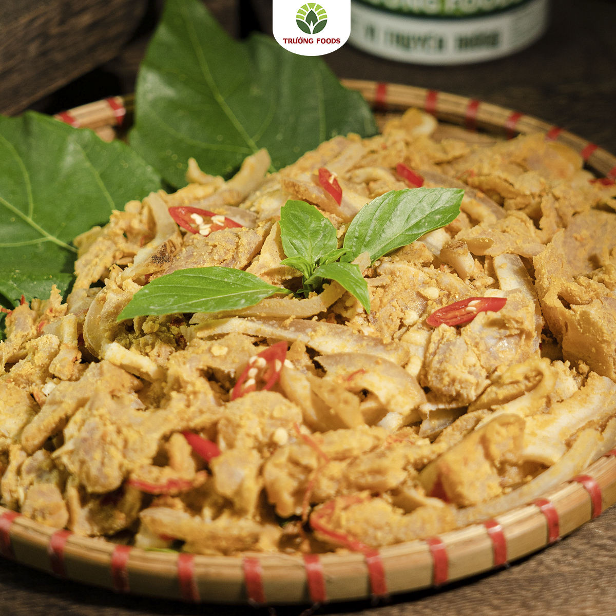 Combo 5 Hộp Thịt Chua Trường Foods (2 Ống Nứa Truyền Thống, 1 Nem Sợi, 1 Thịt Chua Tỏi Ớt, 1 Thịt Chua Truyền Thống)