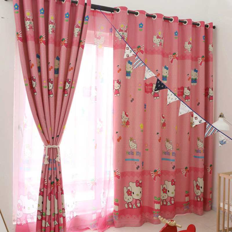 RÈM CỬA RÈM CHE NẮNG KITTY NHẬT 2M NGANG x 2.7M CAO ( 1TẤM)
