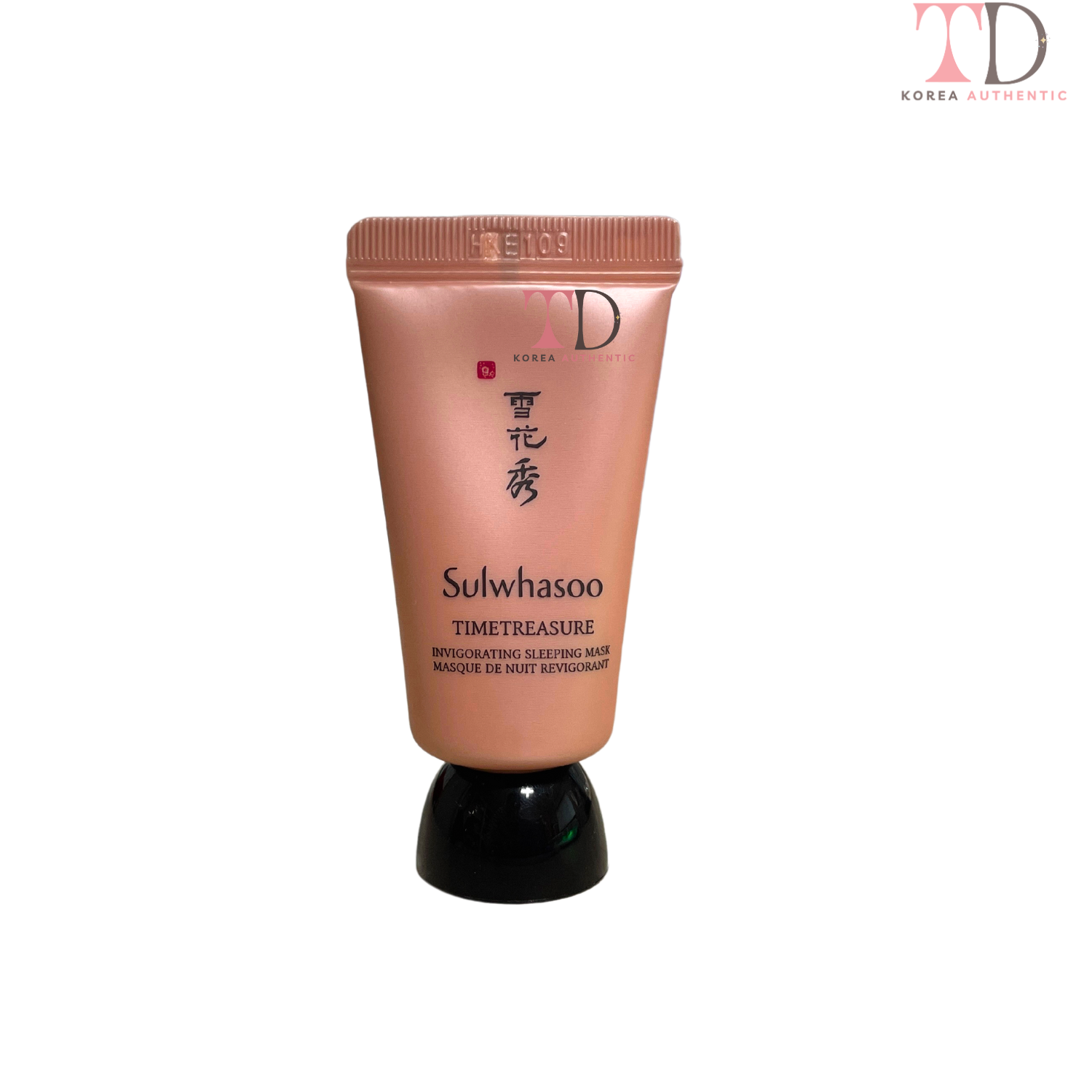 (T1.26)Mặt nạ ngủ chống lão hóa chiết xuất thông đỏ Sulwhasoo timetreasure invigorating sleeping mask 15ml tloskorea cũ