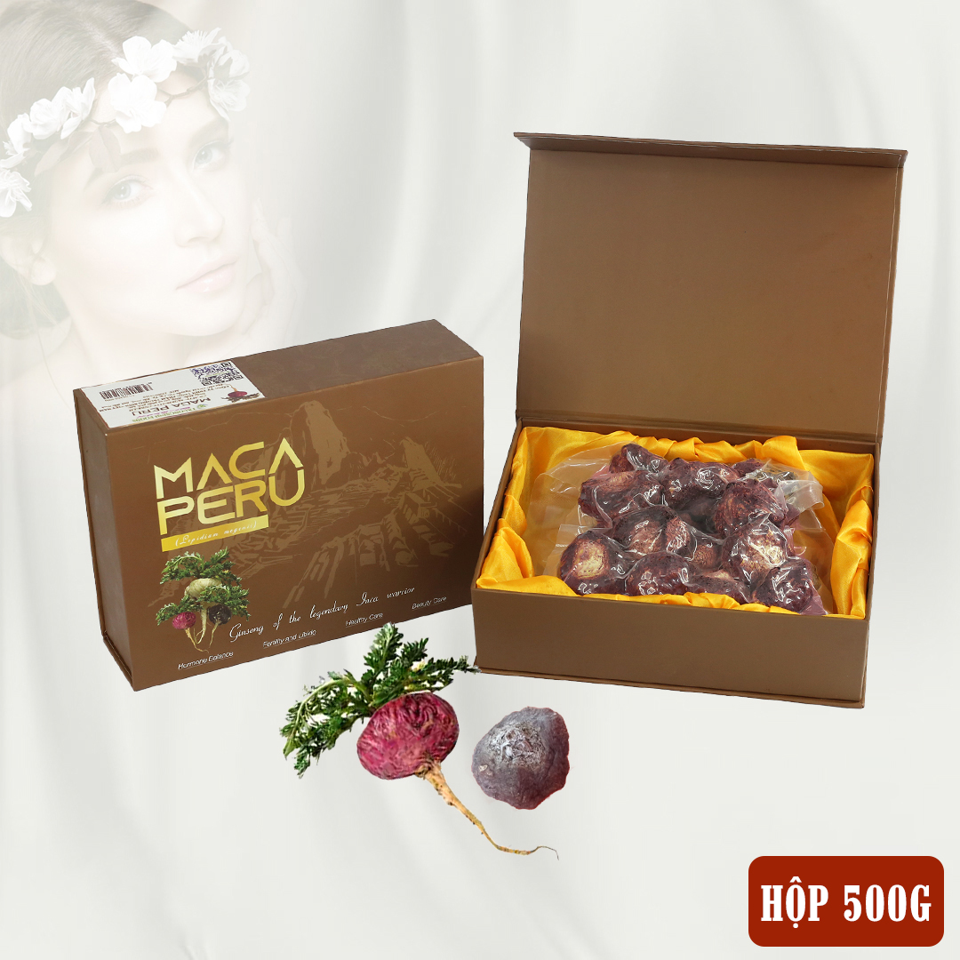 SÂM CỦ MACA PERU ĐỎ KHÔ ngâm rượu, sắc thuốc, pha trà