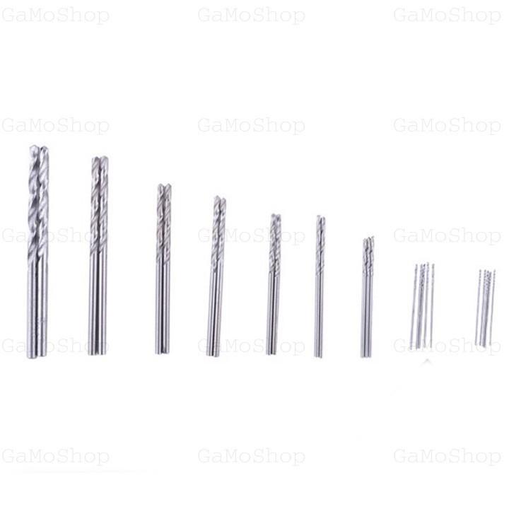 [HCM]Bộ 25 mũi khoan mini dùng cho máy khoan mài mini
