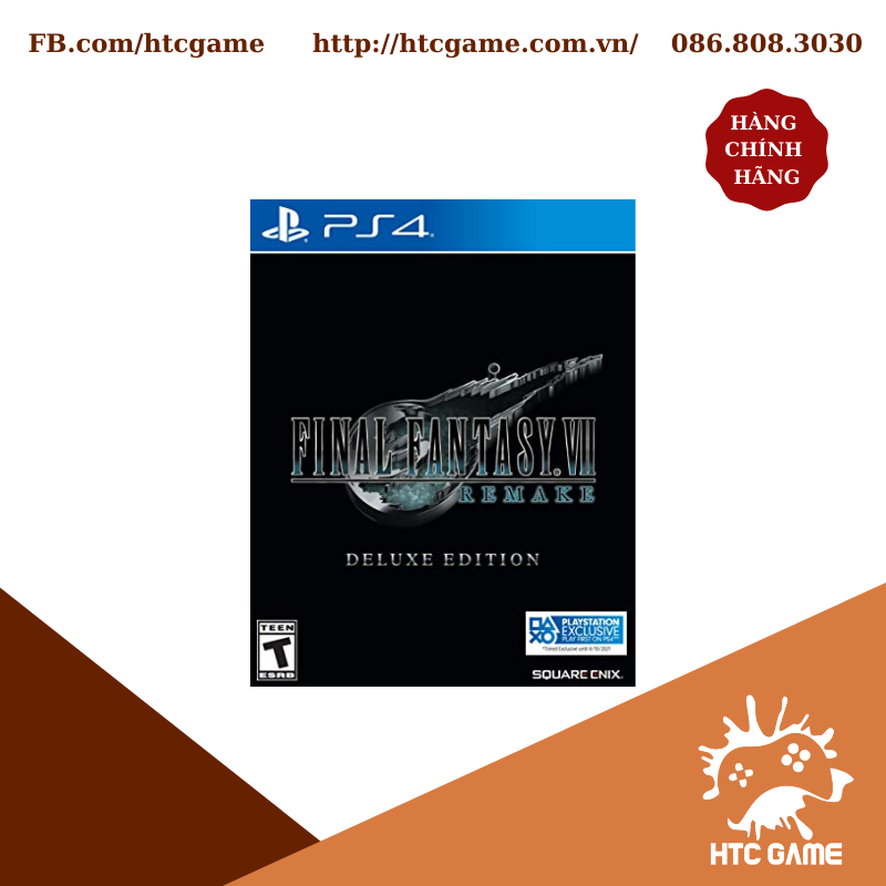Final Fantasy 7 Remake Deluxe Edition - Game ps4