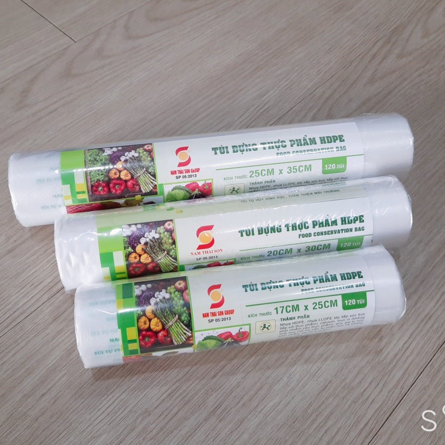 Túi đựng thực phẩm tự hủy sinh học 20cm x 30cm